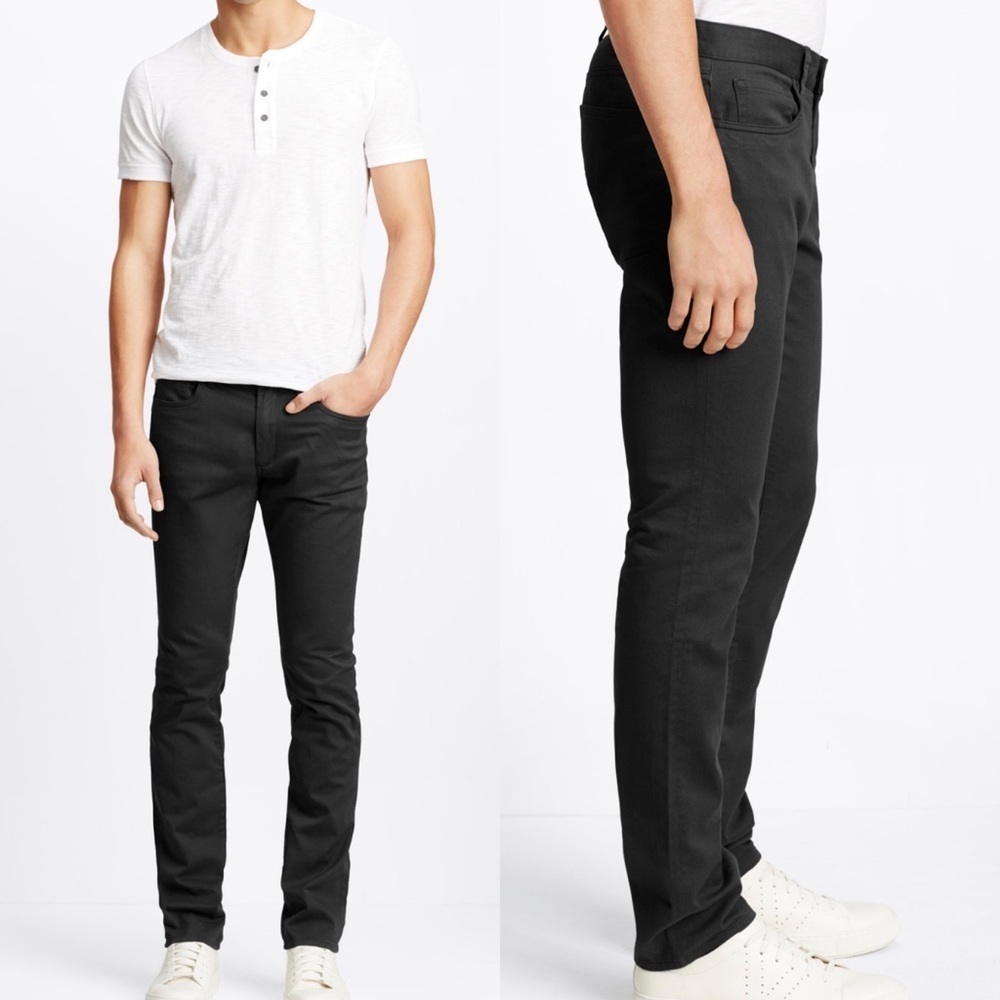 NEW Vince Essential 5-Pocket‎ SoHo Trousers Navy Blue Size 38 Style # MR2932248